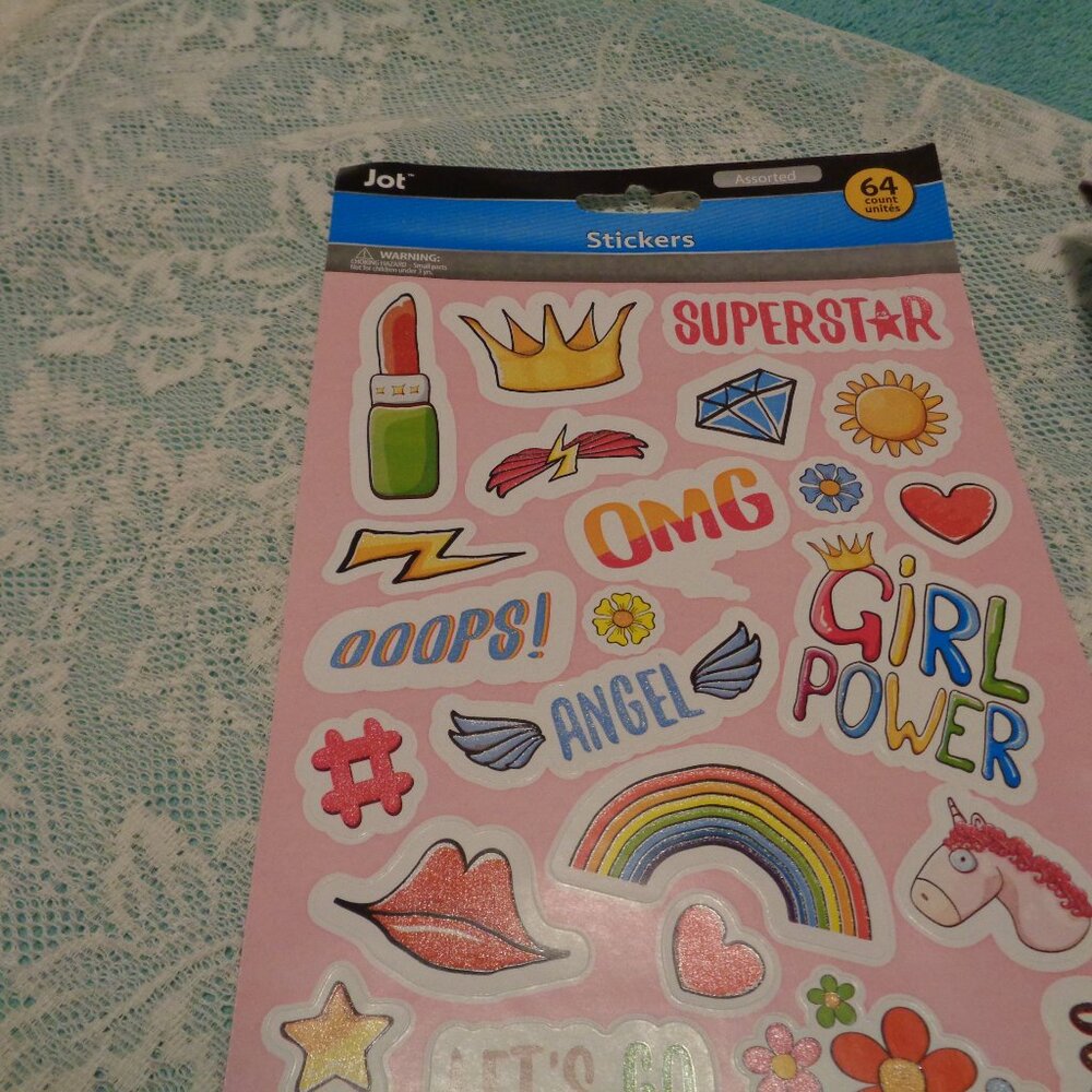 GIRLHOODCORE BATHING SUIT TOP GIRL POWER STICKERS MERMAID DOLL LOT - Picture 8 of 10